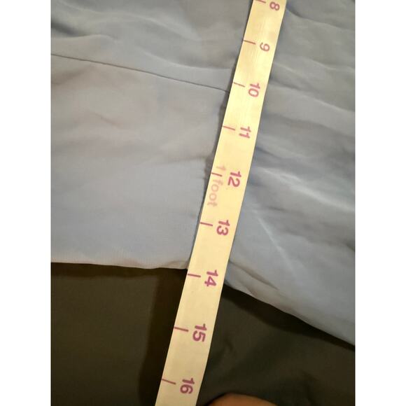 NWT After Six CONTOURED WIDE STRAP SWEETHEART MAXI DRESS IN SKY BLUE SZ 8R - Picture 11 of 11